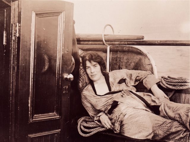 Phyllis was soms heelder uren in het getouw.